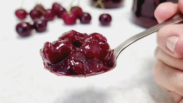 Вишнёвый джем за 10 минут