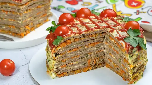 Печеночный торт