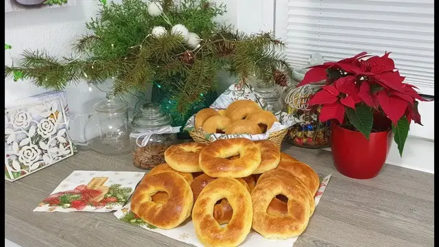 Бублики на сметане