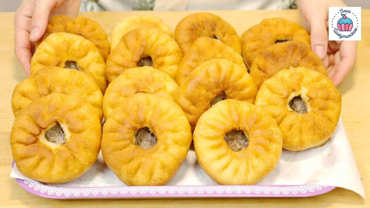 Пышные домашние беляши с сочной мясной начинкой