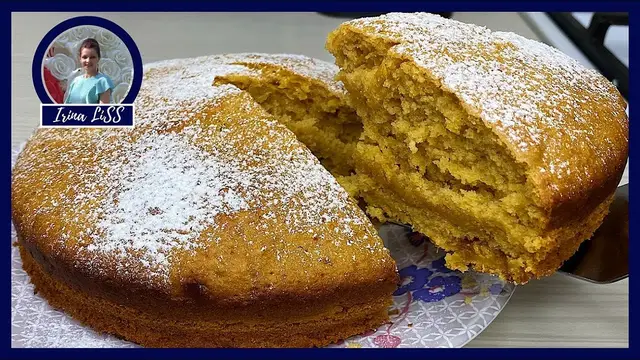 Постный пирог из варенья