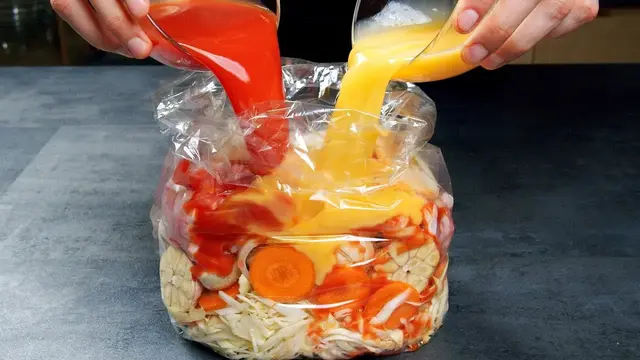 Запечённая курочка в пакете и Рассыпчатая гречка с фаршем