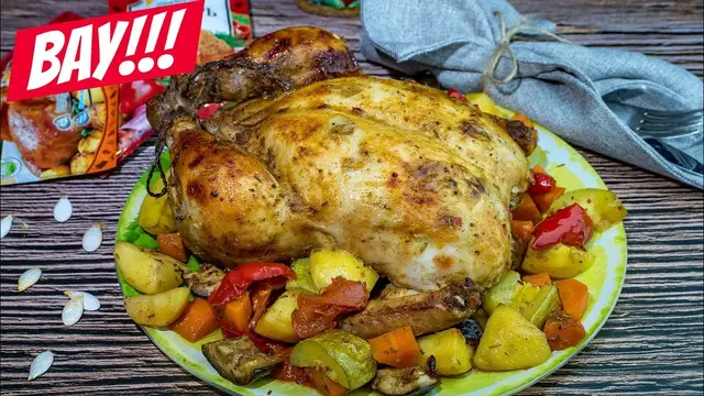 Самая сочная курочка приготовленная в духовке