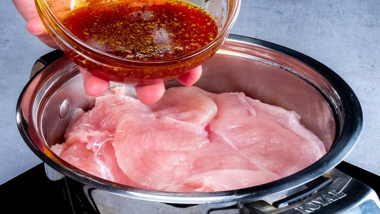 Куриная грудка с картошкой на ужин