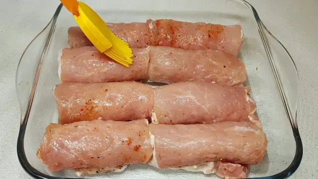 Закусочные куриные рулетики 