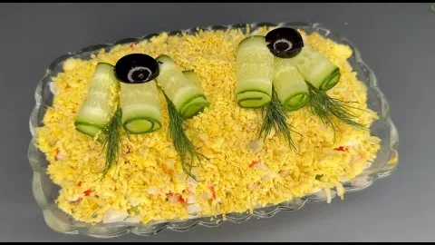 Очень вкусный и простой салат