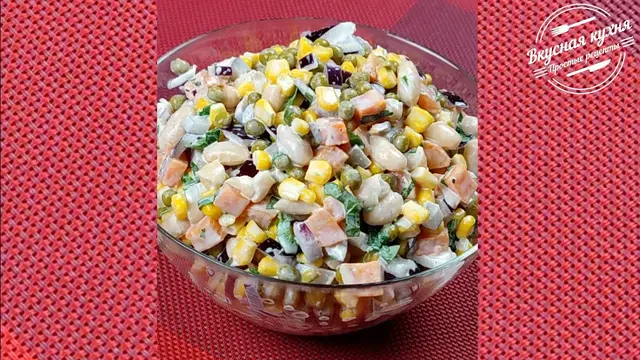 Простой и вкусный салат за 5 минут