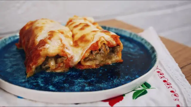 Запеканка из лаваша с фаршем 