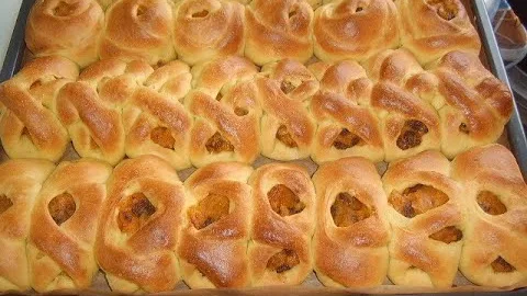 Булочки с тыквой