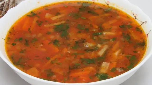 Постный суп без мяса