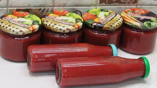 Соус из вишни на зиму