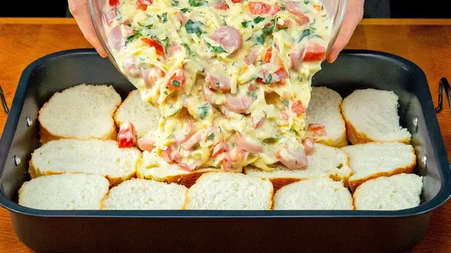 Простая, быстрая и вкусная запеканка на ужин