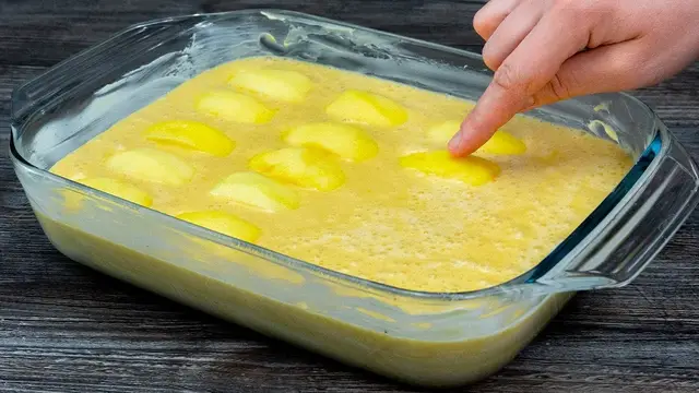 Пирог из 3-х яблок