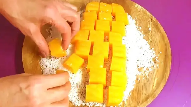 Десерт из мандаринов