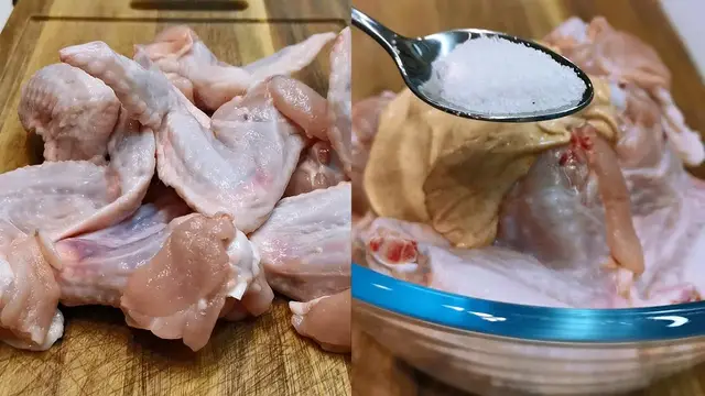 Куриные крылышки запечённые в духовке 