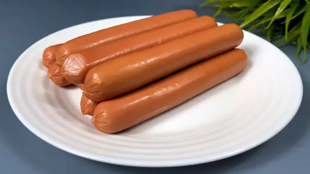 Вкусная закуска из сосисок