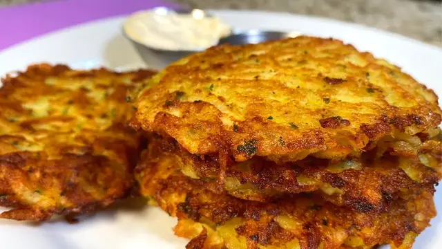 Правильные драник без муки