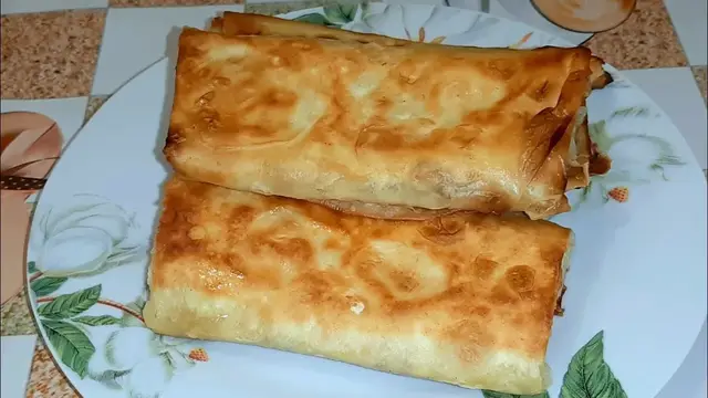 Вкусные рулетики из лаваша