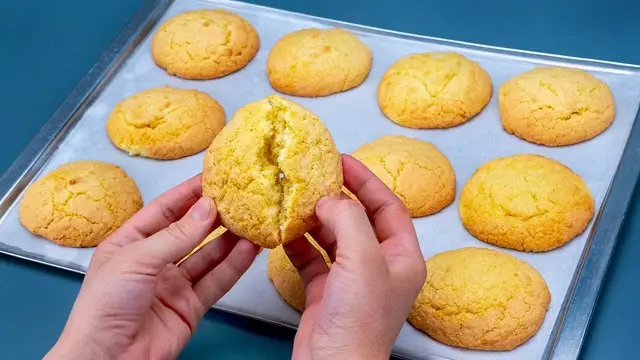 Домашнее песочное печенье к чаю