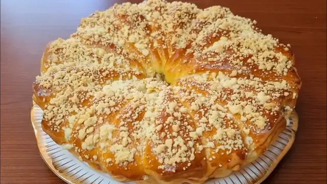 Вкусный пирог с творогом
