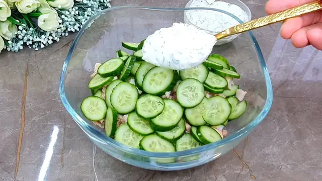 Вкусный и простой салат для похудения