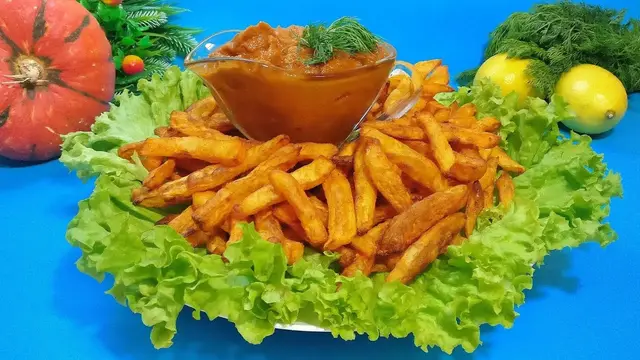 Картошка Фри без масла с хрустящей корочкой