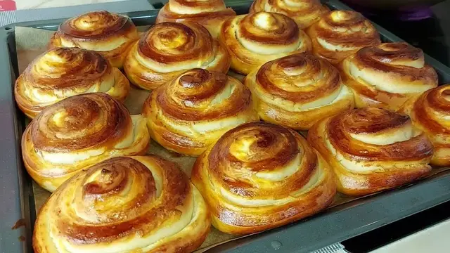 Бесподобные булочки с творогом