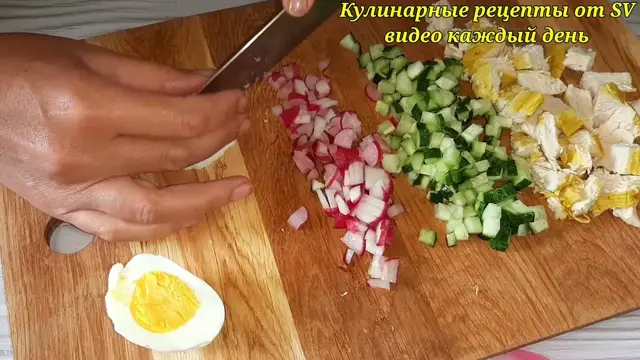 Окрошка с айраном