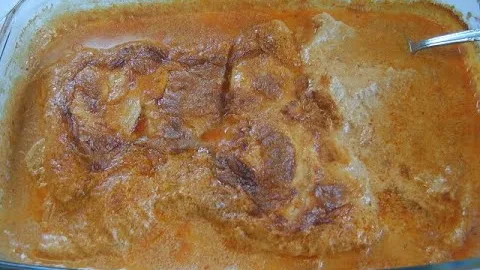 Куриные отбивные в соусе