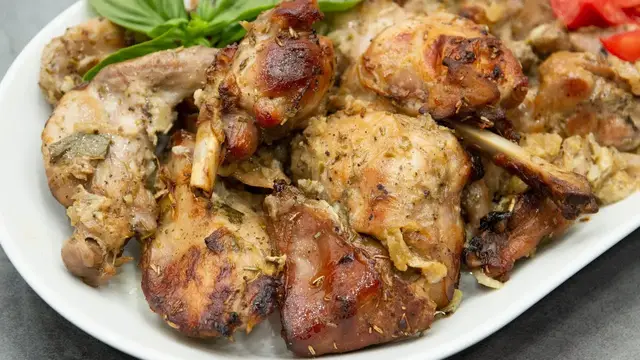 Мясо кролика в духовке