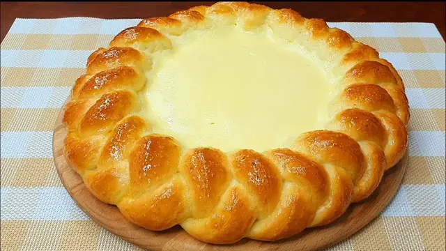 Домашний пирог сметанник