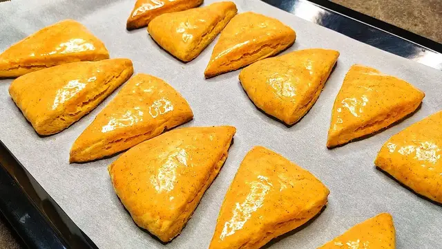 Домашнее печенье из тыквы 