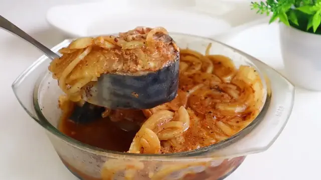 Маринованная скумбрия по-корейски