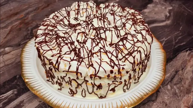 Кремовый торт Дамские пальчики