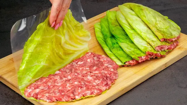 Ароматные биточки из капусты с мясным фаршем
