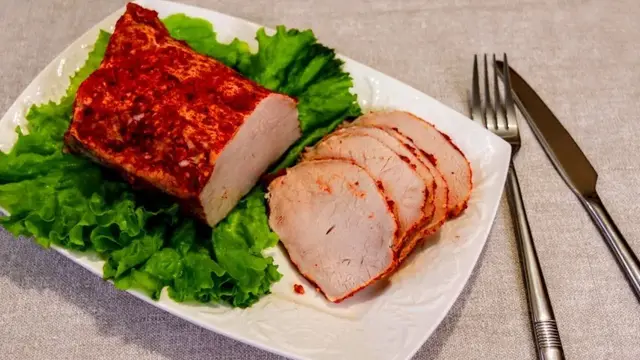 Мясная нарезка на праздничный стол