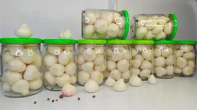 Маринованный чеснок на зиму