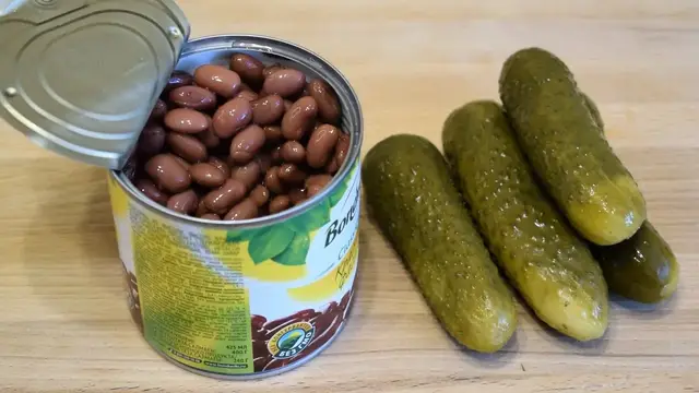 Салат из простых продуктов