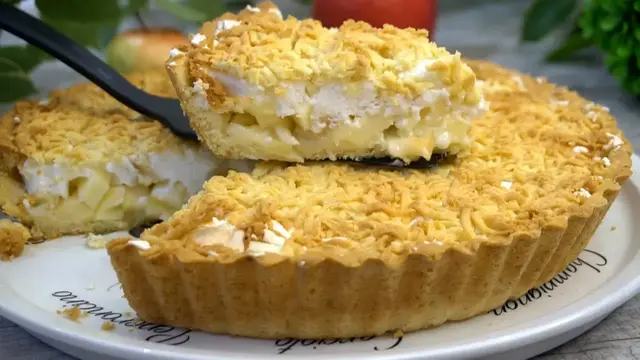 Пирог с яблоками Райское облако