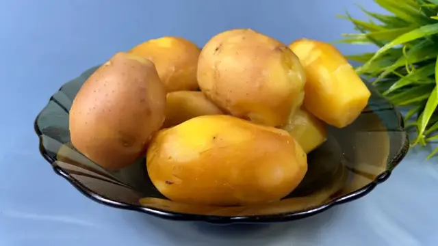 Вкусный картофель с рыбой