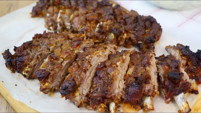 Самые простые и вкусные ребрышки и немецкий салат