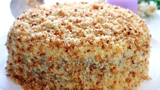 Медовик с лимонным кремом
