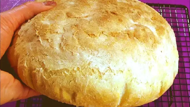 Деревенский домашний вкусный хлеб 