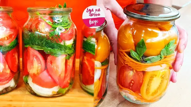 Маринованные помидоры дольками на зиму