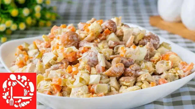 Машеровский салат на праздничный стол