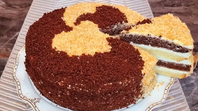 Лучший торт на праздничный стол со сметанным кремом