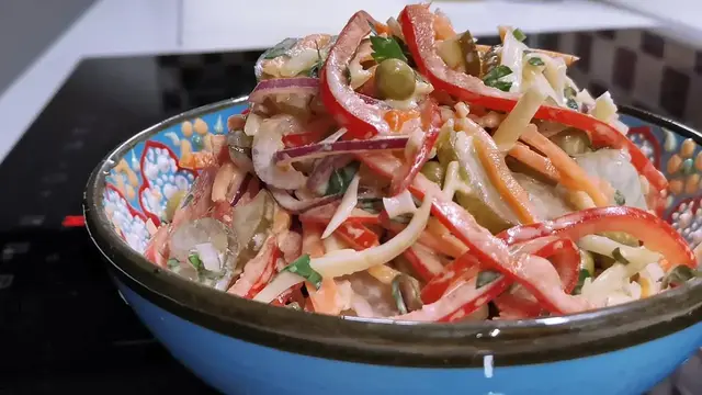 Салат с морковью по-корейски