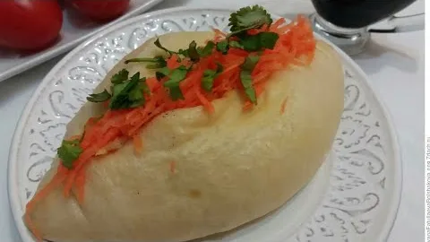 Корейские манты на пару