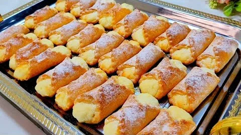 Вкусная выпечка с творогом