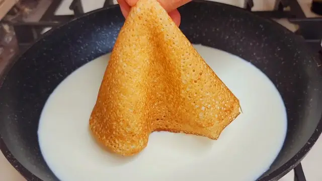 Тонкие блинчики на молоке